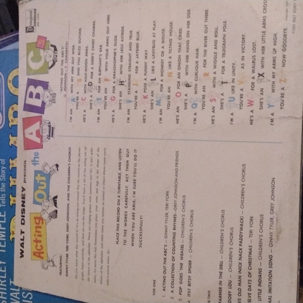 Walt Disney LP - Picture 2 of 2